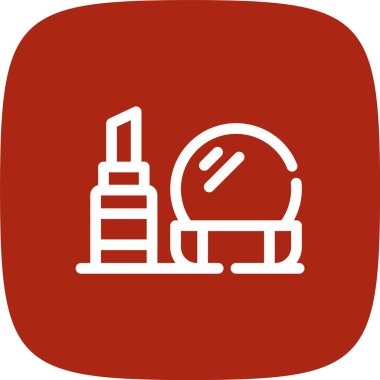 Modern simgenin vektör illüstrasyonu