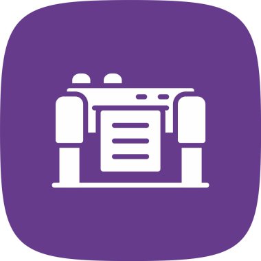 Modern simge oluşturmanın vektör illüstrasyonu