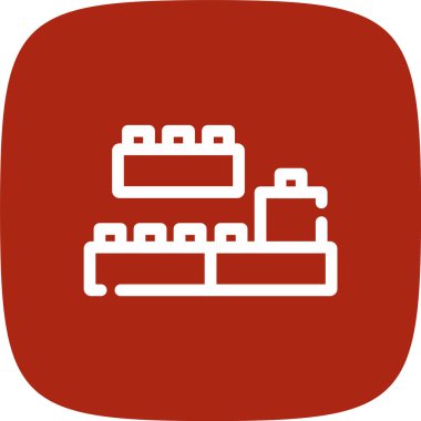 Modern b 'nin vektör illüstrasyonu eksik simgesi