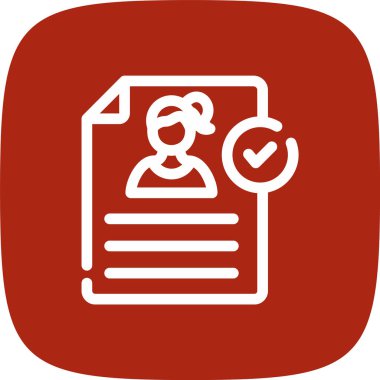 Modern simgenin vektör illüstrasyonu