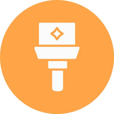 Modern simgenin vektör illüstrasyonu