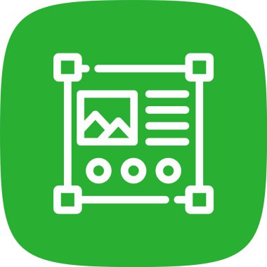 seo modern simgesinin vektör illüstrasyonu