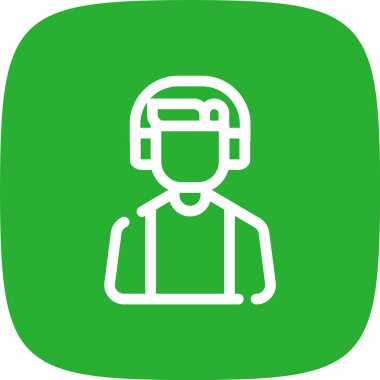 Modern b 'nin vektör illüstrasyonunda müziğin eksik simgesi