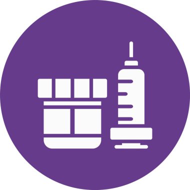 Gıda simgesinin vektör illüstrasyonu