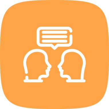 Konuşma baloncukları ikon vektör çizimi