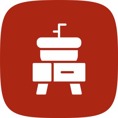 Gıda simgesinin vektör illüstrasyonu