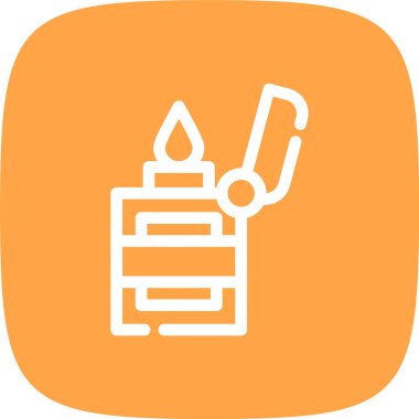 Boya Fırçası. Web simgesi basit illüstrasyon