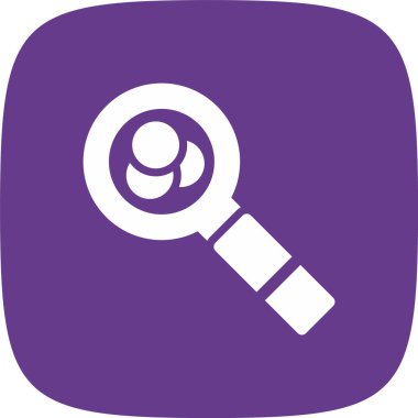 Ara. Web simgesi basit illüstrasyon