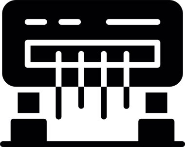 ana hat biçiminde kod kodlama simgesi