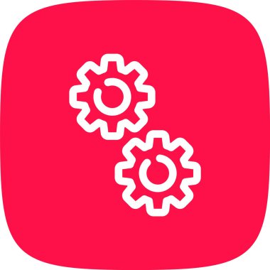 vektör dişli simgesi