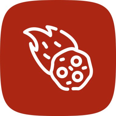 Vektör yiyecek ve sağlık simgesi