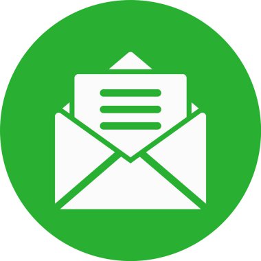 e- posta simgesi, vektör illüstrasyonu