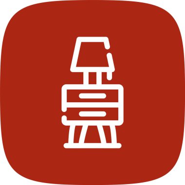 Lamba simgesinin vektör illüstrasyonu