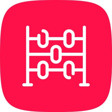 vektör futbol simgesi illüstrasyonu