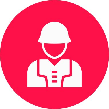 Bir yapıcı simgesinin vektör illüstrasyonu