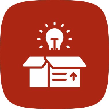 kutu simgesi vektör illüstrasyonu