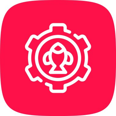 vektör ayarı simgesi, illüstrasyon