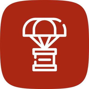 vektör sıcak hava balonu simgesi