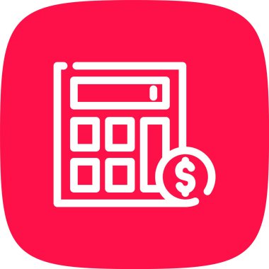 vektör hesap makinesi ico, vektör illüstrasyonu