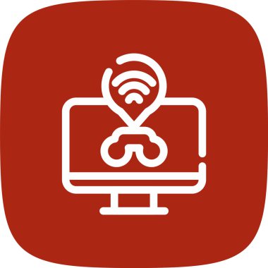 vektör merkezi simgesi