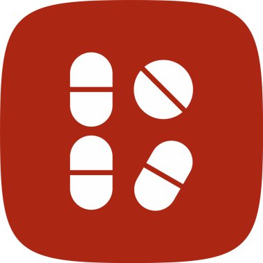 medicine pill vector icon clipart