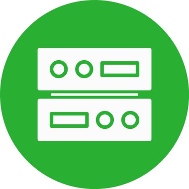 Bilgisayar. Web simgesi basit illüstrasyon