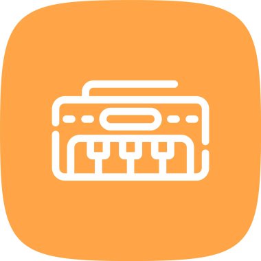 Modern b 'nin vektör illüstrasyonu eksik simgesi