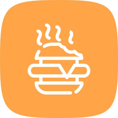 Gıda simgesinin vektör illüstrasyonu