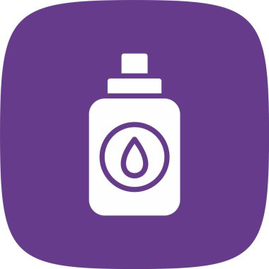 Su damla vektör satırı simgesi