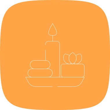 Doğum günü partisi kutsal kişilerin resmi, vektör çizim