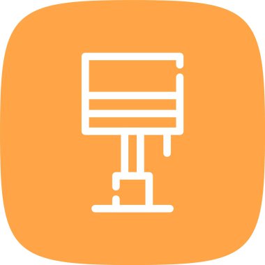 Modern b 'nin vektör illüstrasyonu eksik simgesi