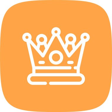 vektör kral simgesi