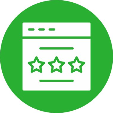 Geri besleme simgesi vektör illüstrasyonu