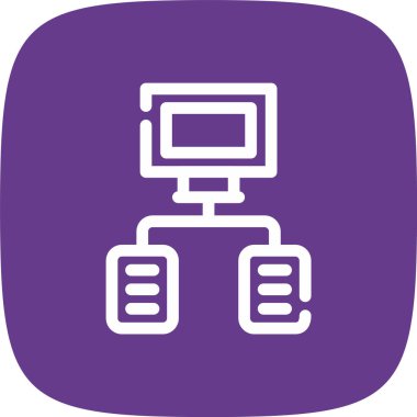 Eşsiz akıllı veri vektörü sembolü