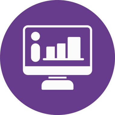 Seo simgesinin vektör illüstrasyonu