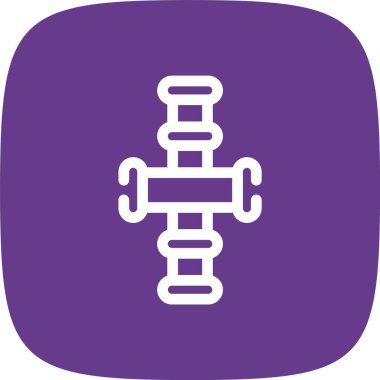 Modern eğitim ikonunun vektör illüstrasyonu