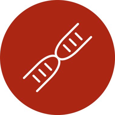 DNA simgesi vektör illüstrasyonu