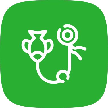 Bir kedinin vektör illüstrasyonu