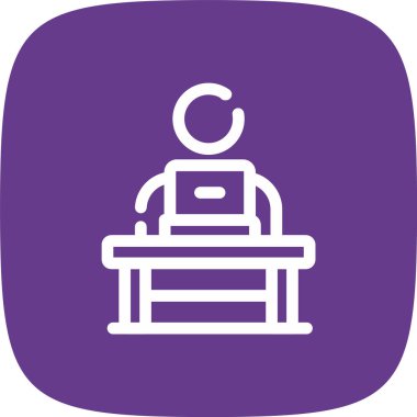 Vektör çizim ofis binası