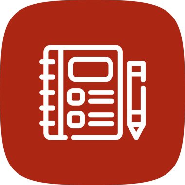 vektör hesap makinesi simgesi, basit tasarım illüstrasyonu