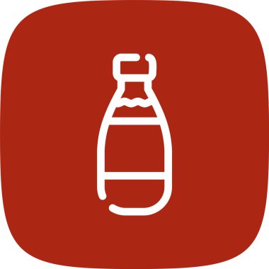 vektör kola simgesi illüstrasyonu