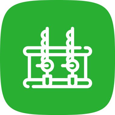 abacus ikon vektör illüstrasyonu