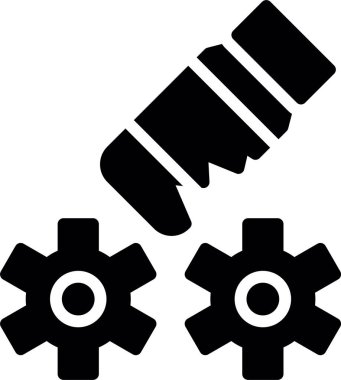 Aletler. Web simgesi basit illüstrasyon