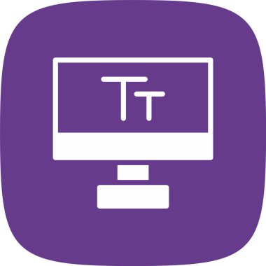 bilgisayar görüntüleme gradyan vektör simgesi dekoru