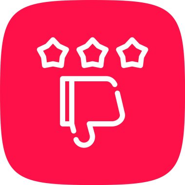 Satır Yuvarlak Köşesini Gözden Geçir Basit Simge, Vektör Resimleri