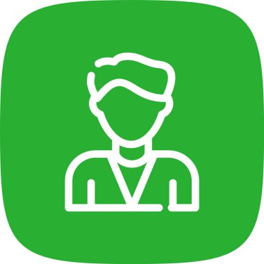 Tıbbi şapkalı doktor, tıbbi üniforma ikonu. Doktor, doktor.