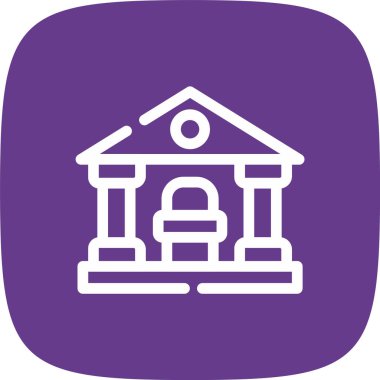 Benzersiz yapı vektörü simgesi