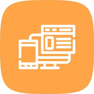 Tasarım için vektör lcd Simgesi