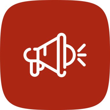 megafon vektör illüstrasyonu