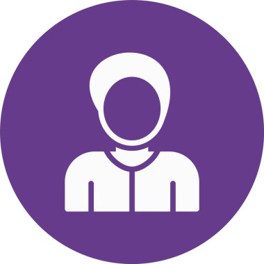 Sakallı Avatar Adam, vektör çizimi